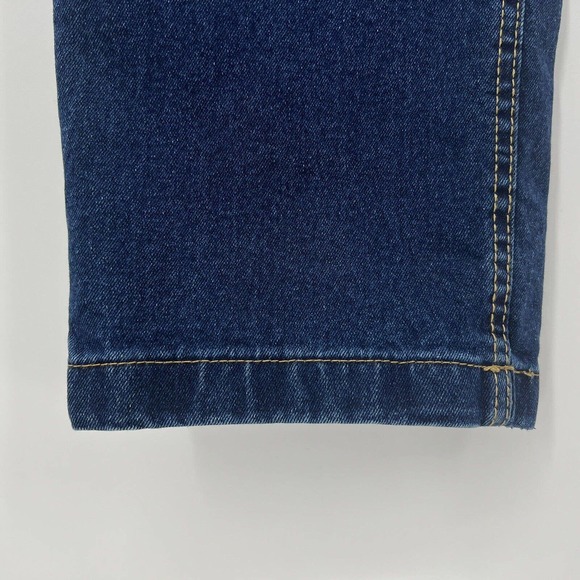 Duke Haband Classic Fit Jeans Men's Size 36 Straight Fit Dark Wash Stretch Denim - Picture 5 of 10